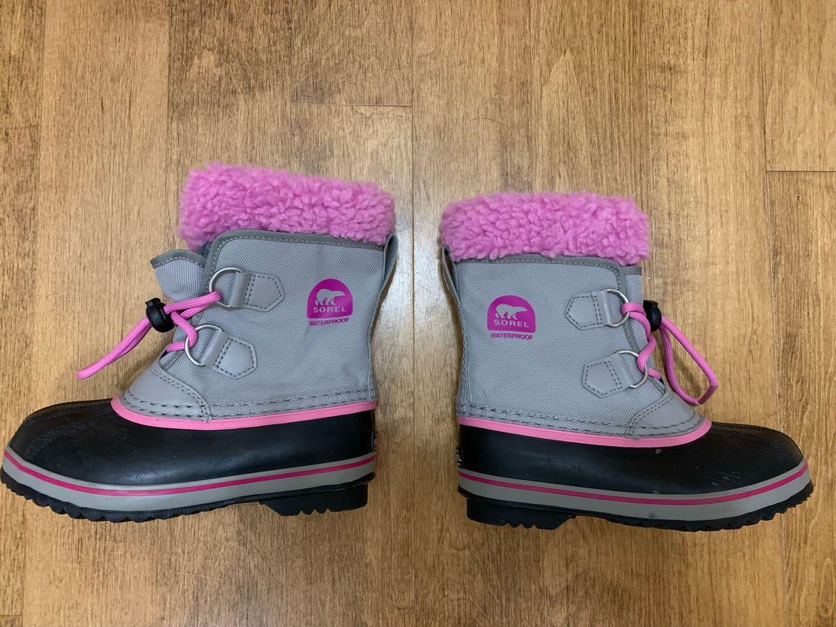 Little Girls Sorel Snow Boots Size 12 for $15 in St. Simons Island, GA
