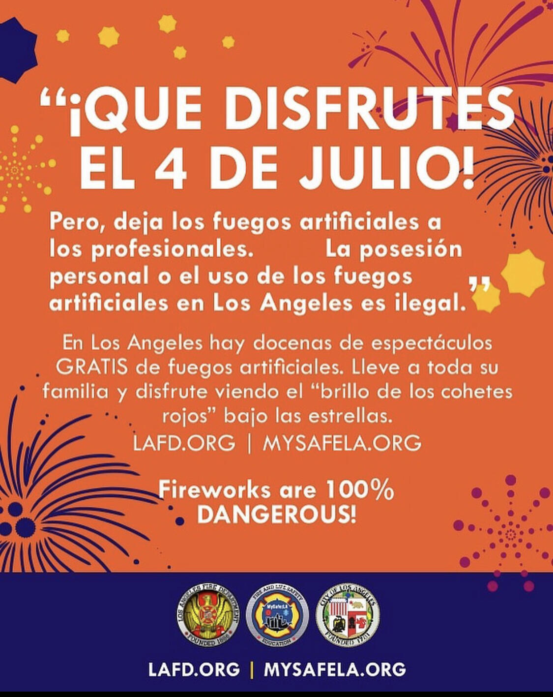 happy fourth of july los angeles