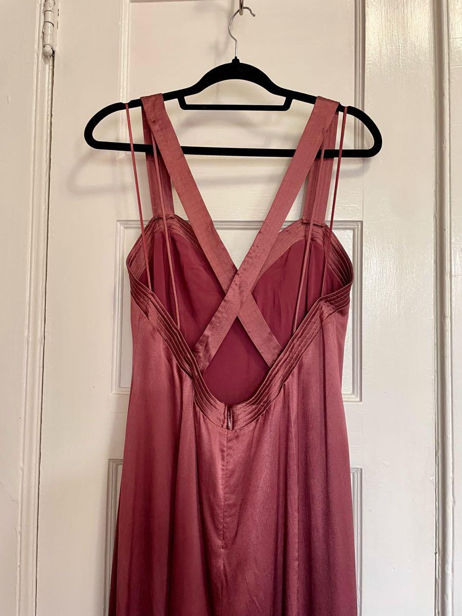 sachin and babi light blue dress Fashion Nova Size extra Small Maxi dress White, night life bandage