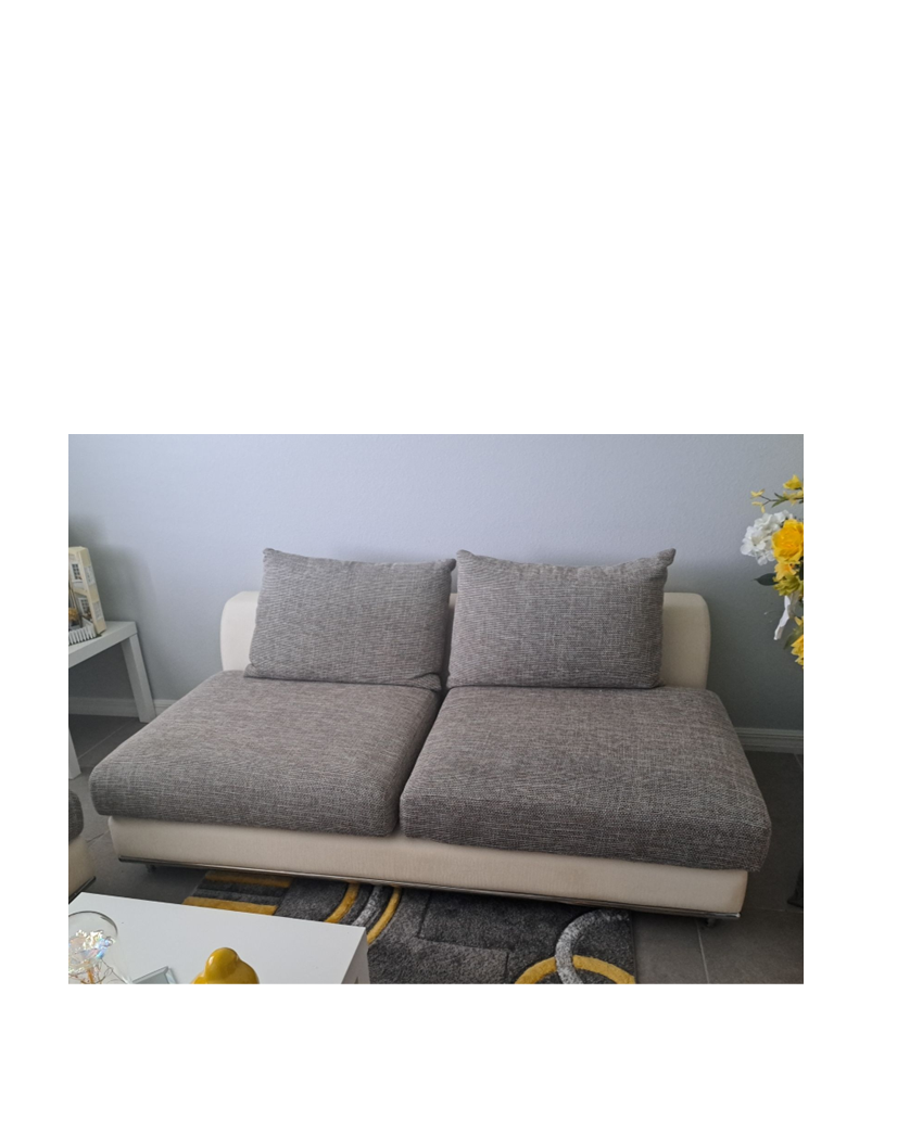 Two matching leather and fabric couches for 140 in Ocala, FL For