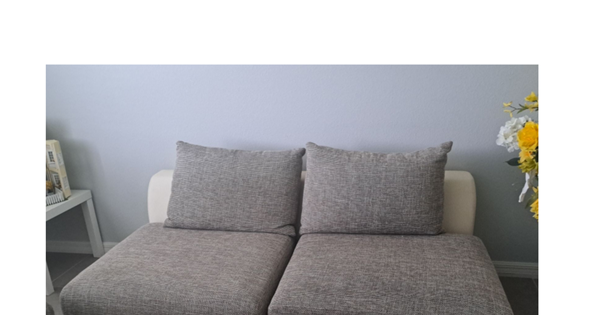 Two matching leather and fabric couches for 140 in Ocala, FL For