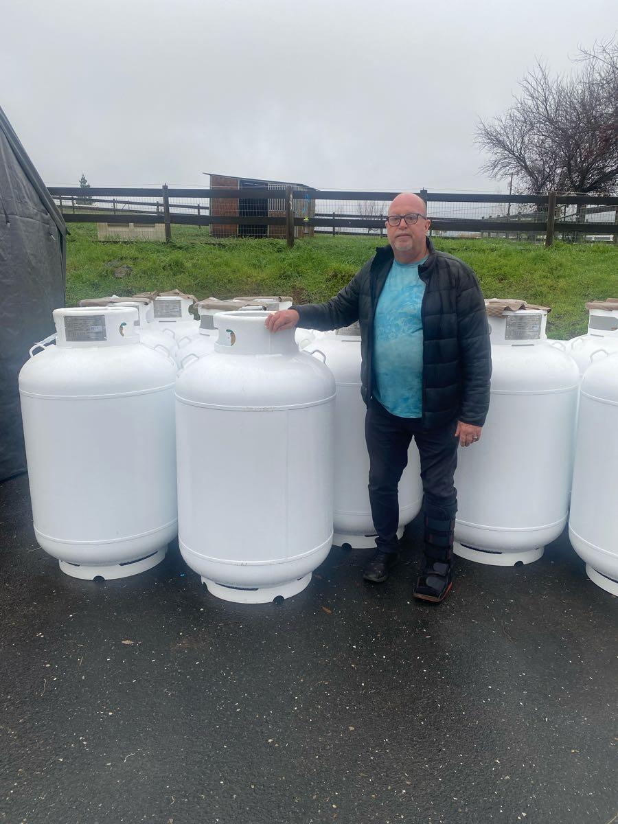 LIKE NEW AND BRAND NEW PROPANE TANKS for 900 in Shingle Springs, CA