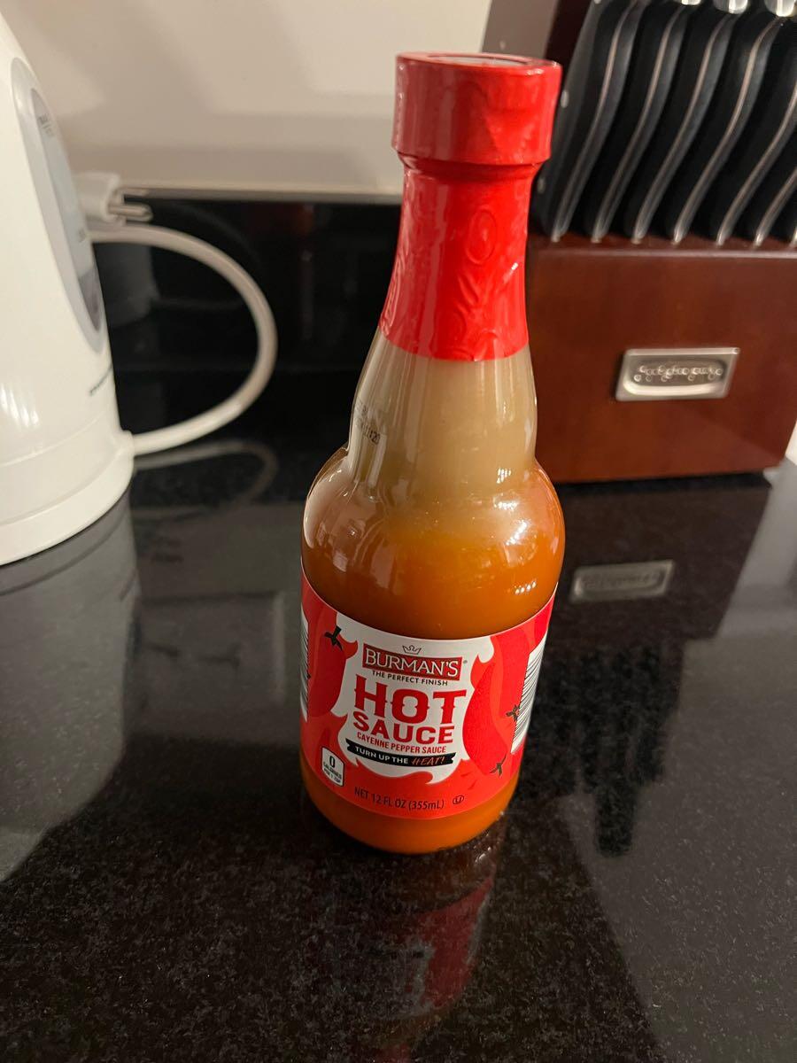 Burman's The Perfect Finish hot sauce 12FL OZ in Jessup, MD For Sale