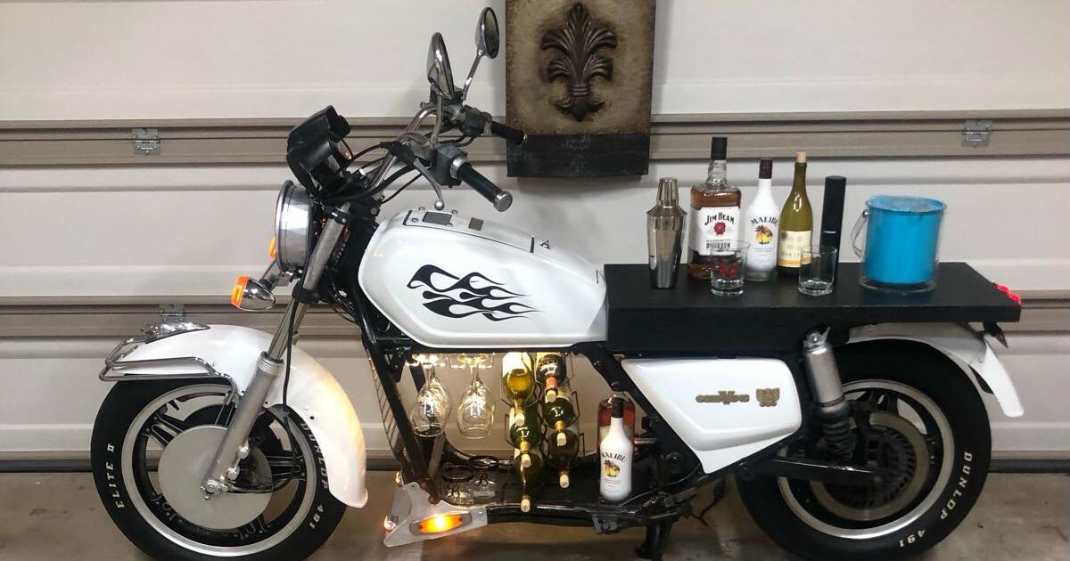 One of a kind motorcycle bar for 1 in Youngsville, LA For Sale