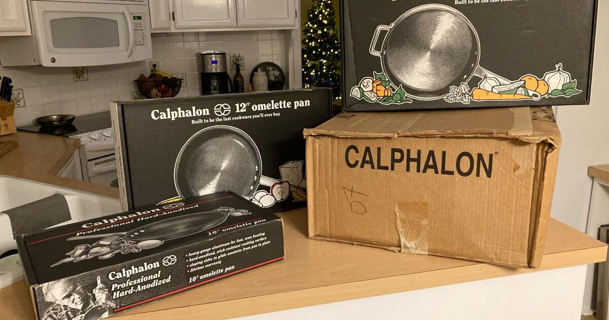 Calphalon pans new in box for 120 in Boise, ID For Sale & Free
