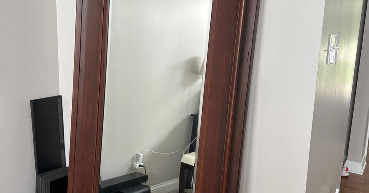 Full length statement mirror for 50 in carmel in for sale free