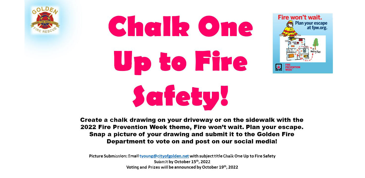 Fire Prevention Week! (Golden Fire Department) — Nextdoor — Nextdoor