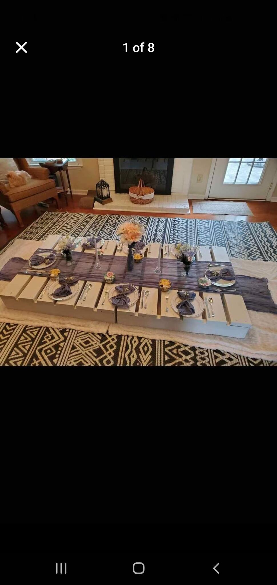 Beautiful Picnic Party Set Up For Sale!