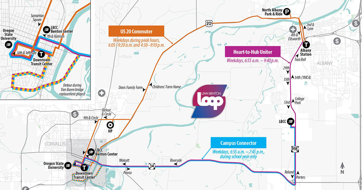 Do you ride the LinnBenton Loop? Expanded hours and routes begin