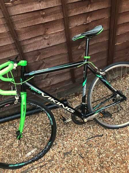 Viking race online bike green