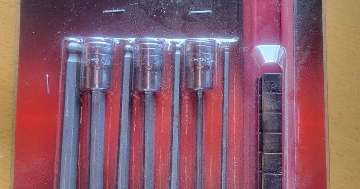 3 8 drive sae long ball end hex set bit socket set allen wrench mill