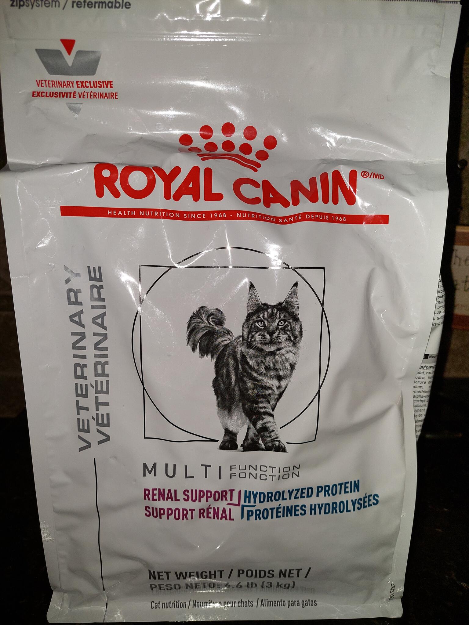 Royal Canin Hydrolyzed Protein Renal Support Cat Food For Free In