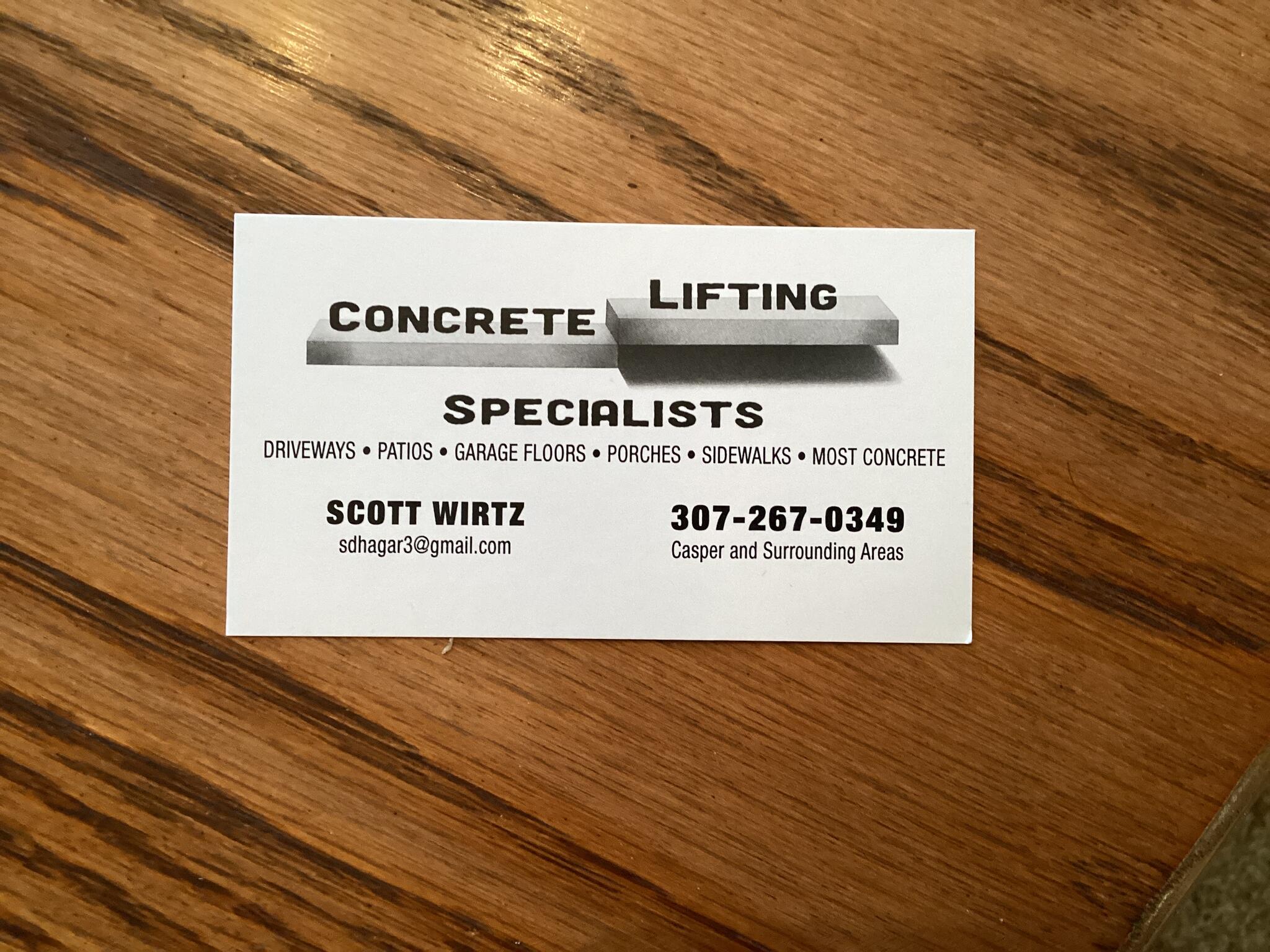 Concrete lifting services for Free in Casper, WY For Sale & Free