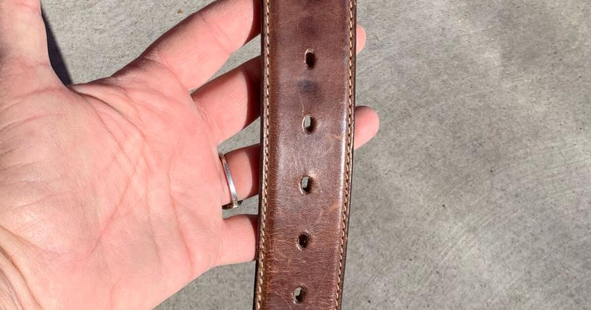 TWO Western Style Leather Belts 30” for 30 in Casa Grande, AZ For