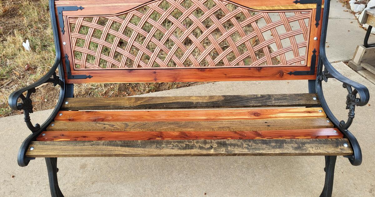 Yard / Patio Bench for 175 in Edmond, OK For Sale & Free — Nextdoor