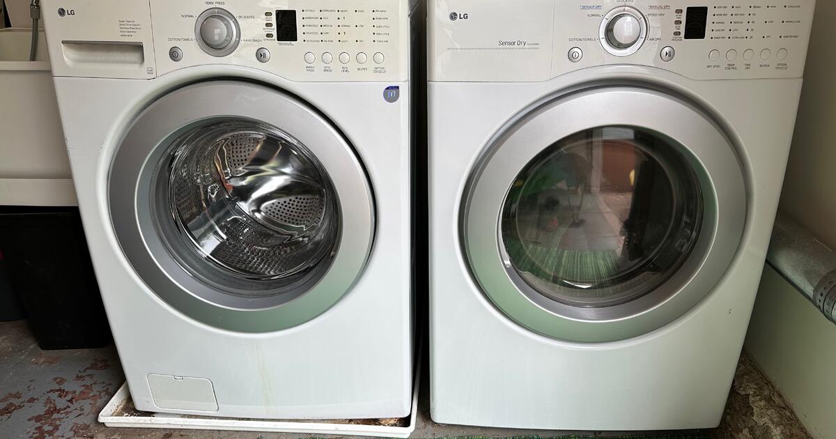 Washer and gas Dryer LG Front load Stackable for 250 in Piedmont, CA