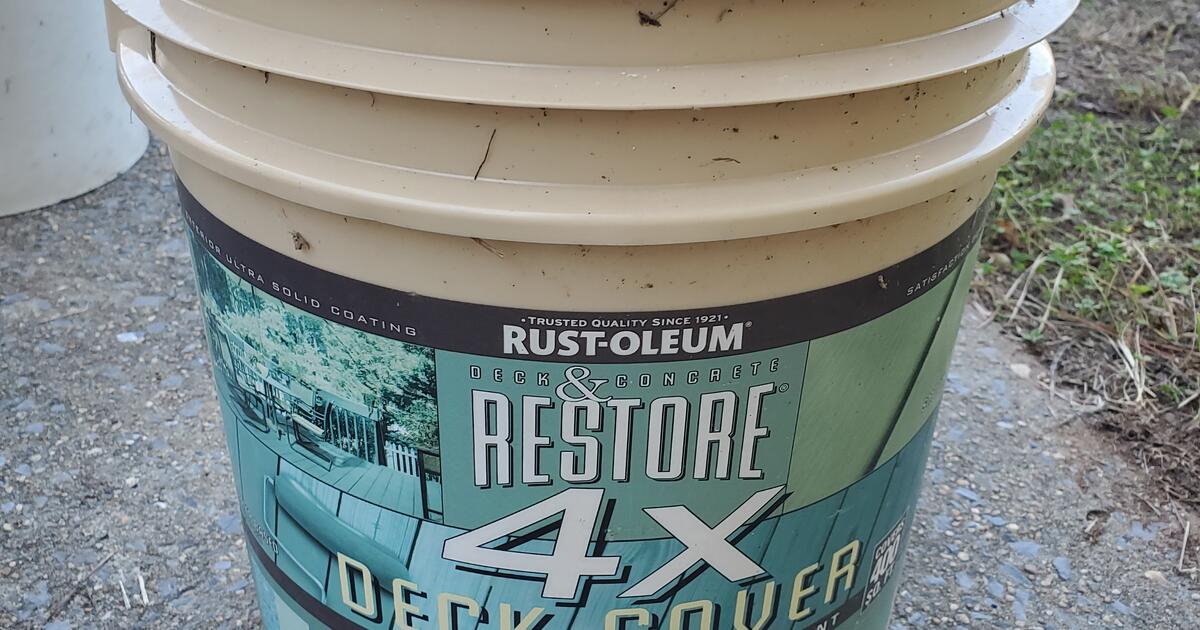 Rust-Oleum Restore 4X Deck Cover for Free in Ball Ground, GA | For Sale ...