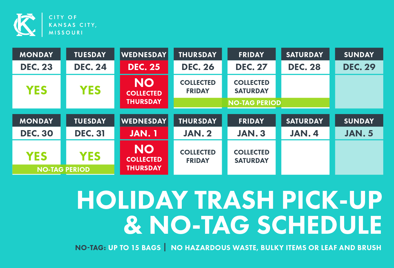 Clay County Trash Pickup Holiday Schedule 2024 tori sharyl