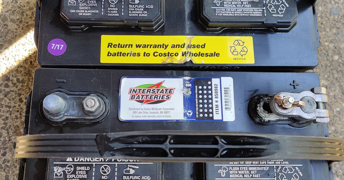 Used deep cycle battery for 50 in Portland, OR Finds — Nextdoor