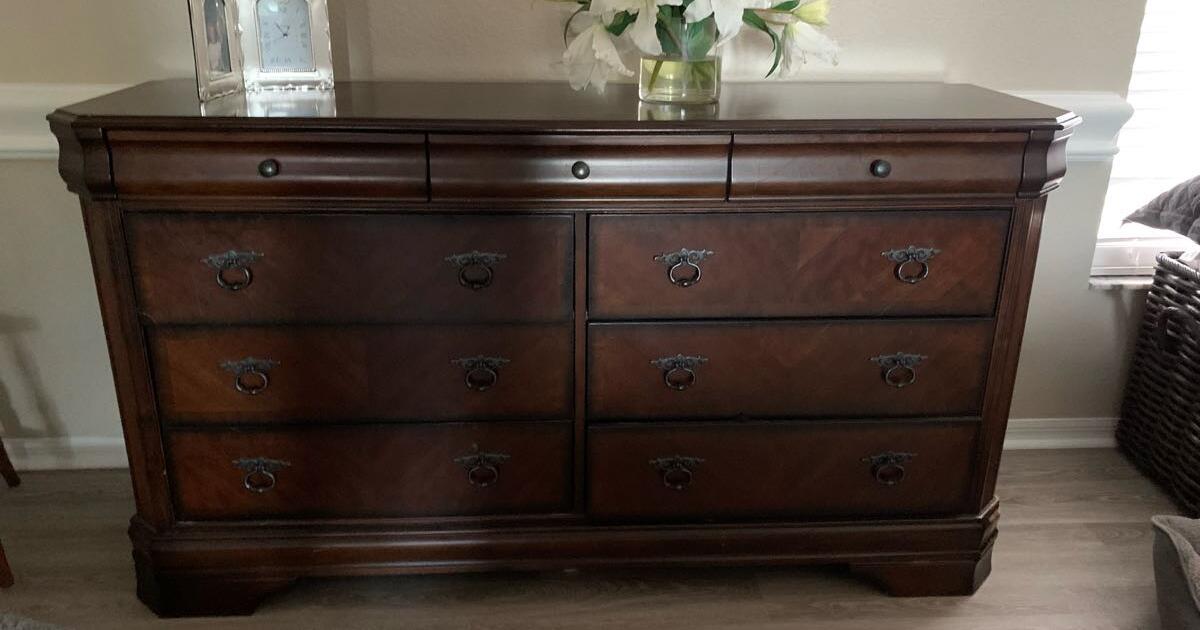 Bedroom Furniture plus (dresser mirror) not pictured. for Free in Bradenton, FL For Sale