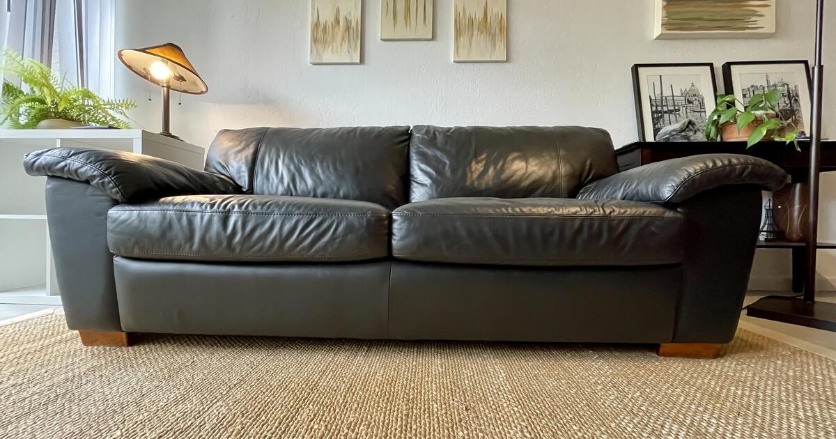 vreta leather sofa bed