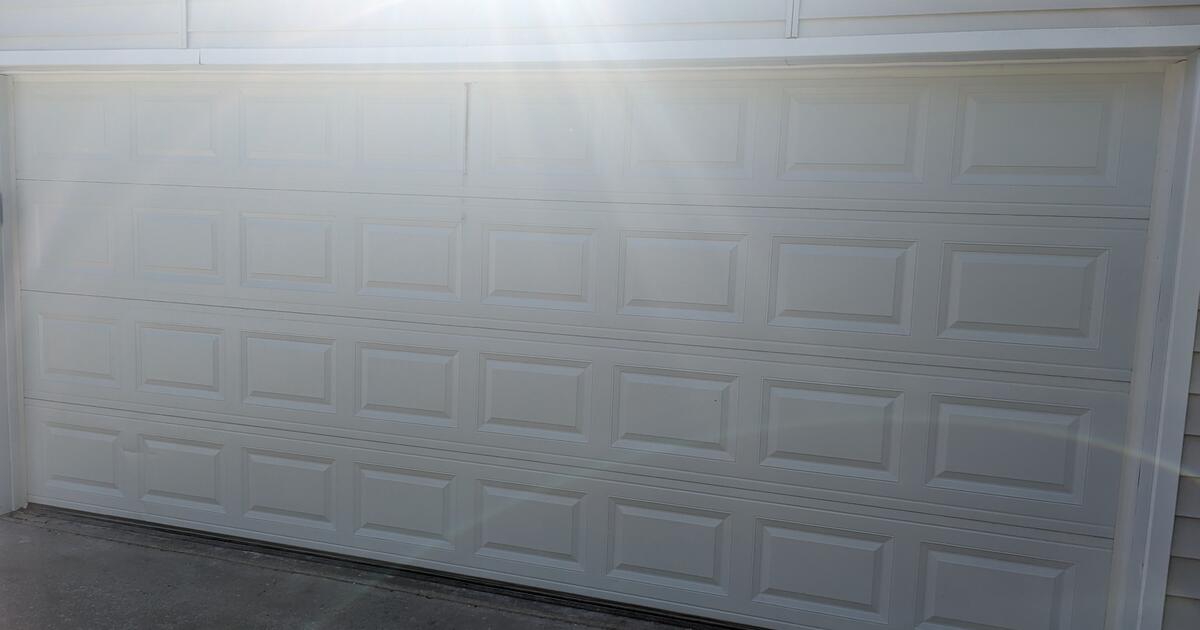 Double Car Garage Door 7 X 16 for $400 in Lake Ozark, MO | For Sale ...