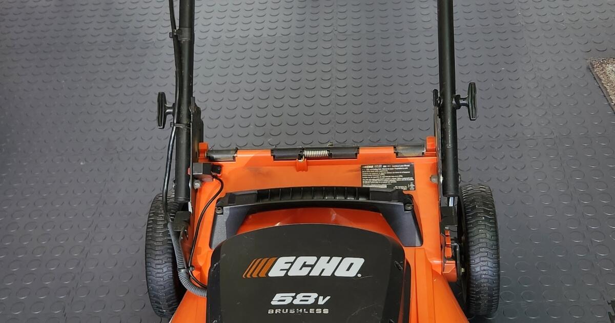 Echo 58 volt walk behind lawn mower for Free in The Villages, FL
