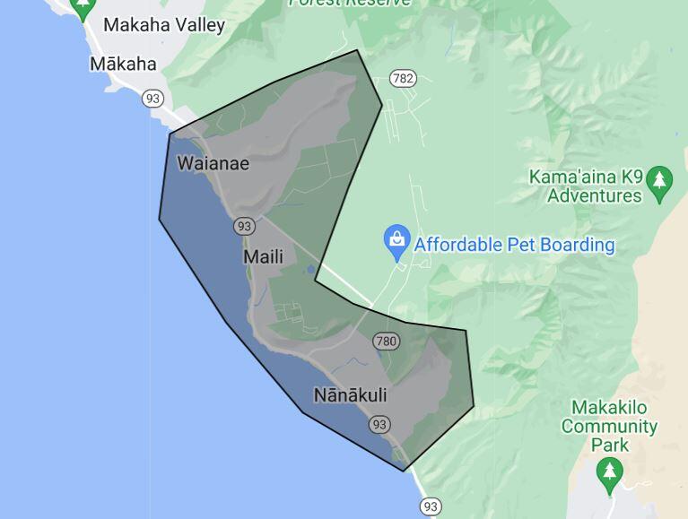 Water Conservation Needed in Nanakuli and Waiane Due to HECO Power
