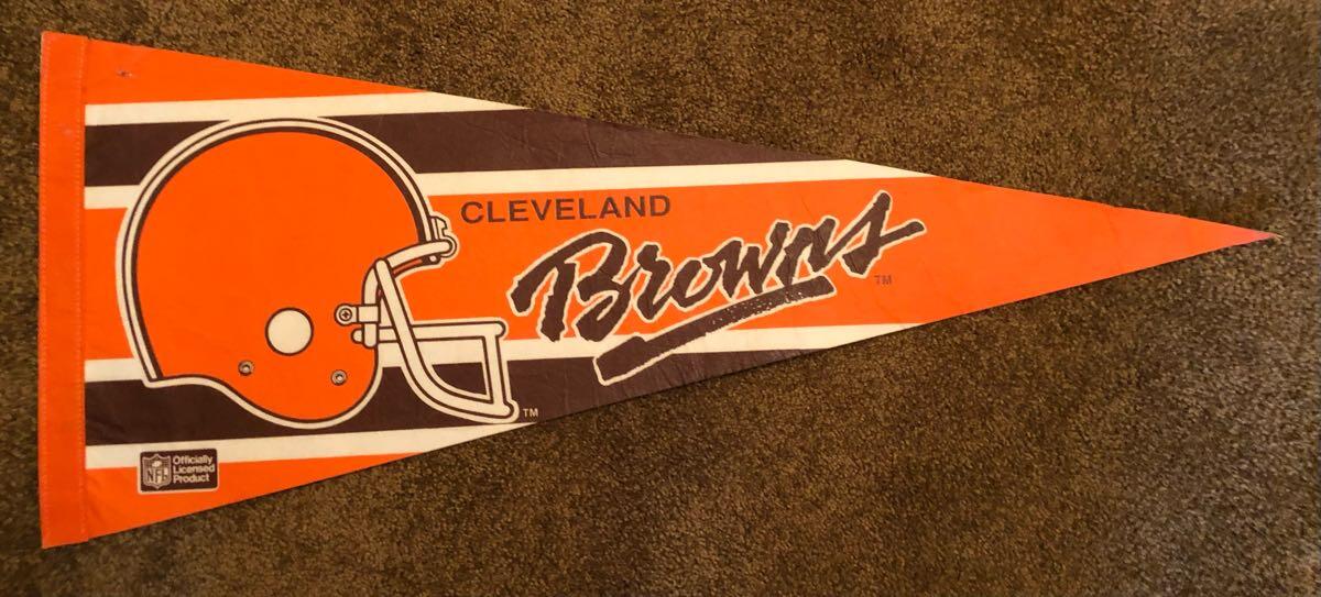 Cleveland Browns Helmet Pennant