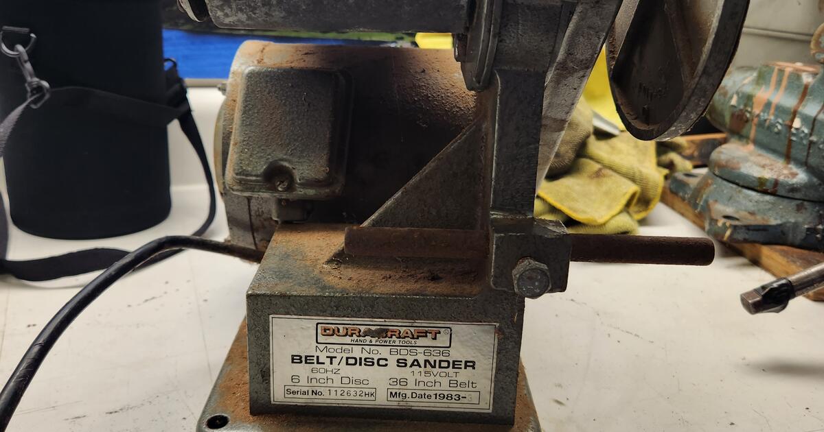 Duracraft belt/disc sander for Free in Snohomish, WA Finds — Nextdoor
