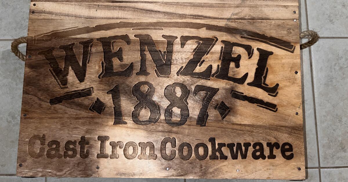 WENZEL 1887 Cast Iron Cookware Set for 150 in Beverly Hills, FL For