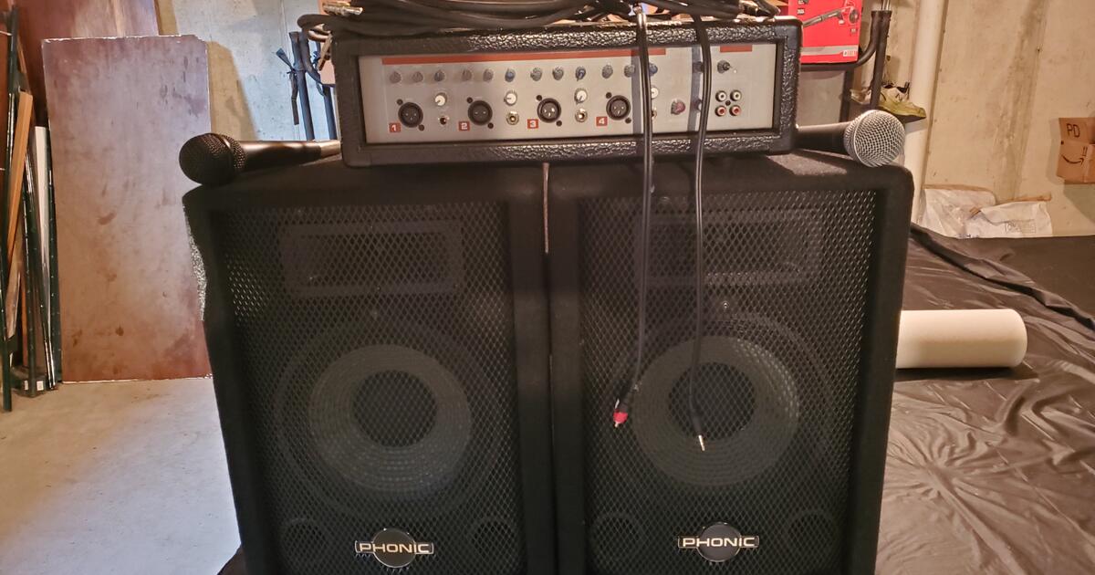 Phonic Powerpod 410 PA Head and 2 Speakers for 49 in Whitehall, PA
