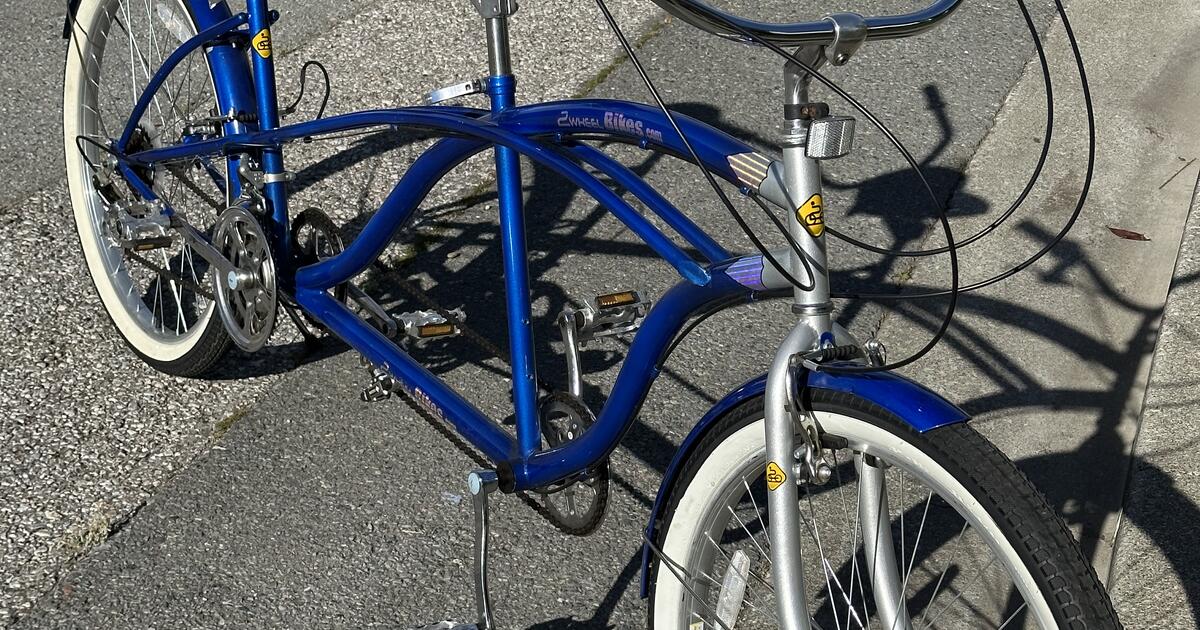 Tandem Beach Cruiser Bicycle for 100 in Pacifica, CA For Sale & Free