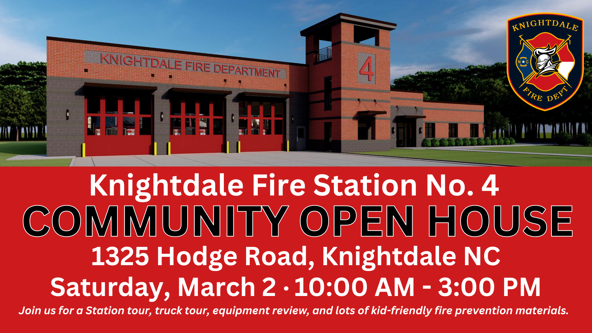 Knightdale Fire Station No. 4 Community Open House