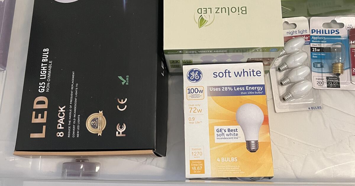 LIGHT BULBS for 10 in Houston, TX For Sale & Free — Nextdoor