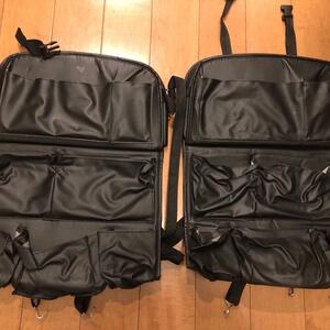Pair of Black Car Seat Organizers
