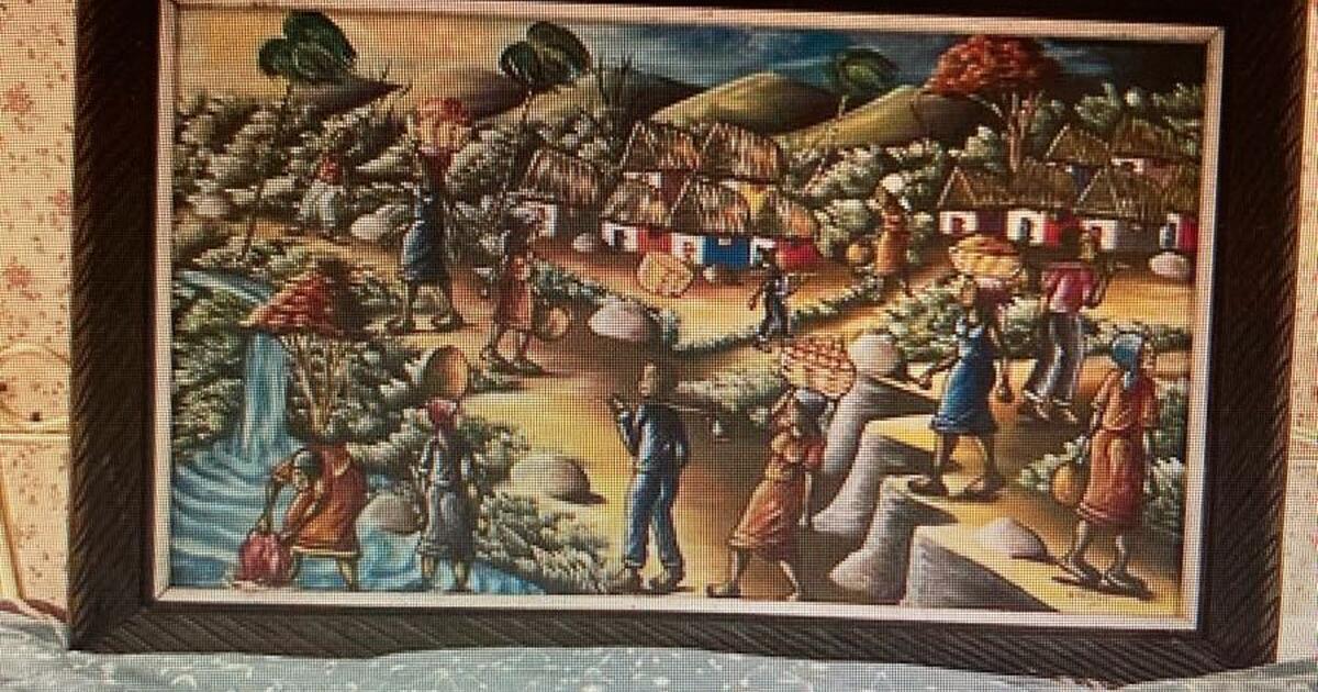 Very Large Haitian Painting for 185 in Atlanta, GA Finds — Nextdoor