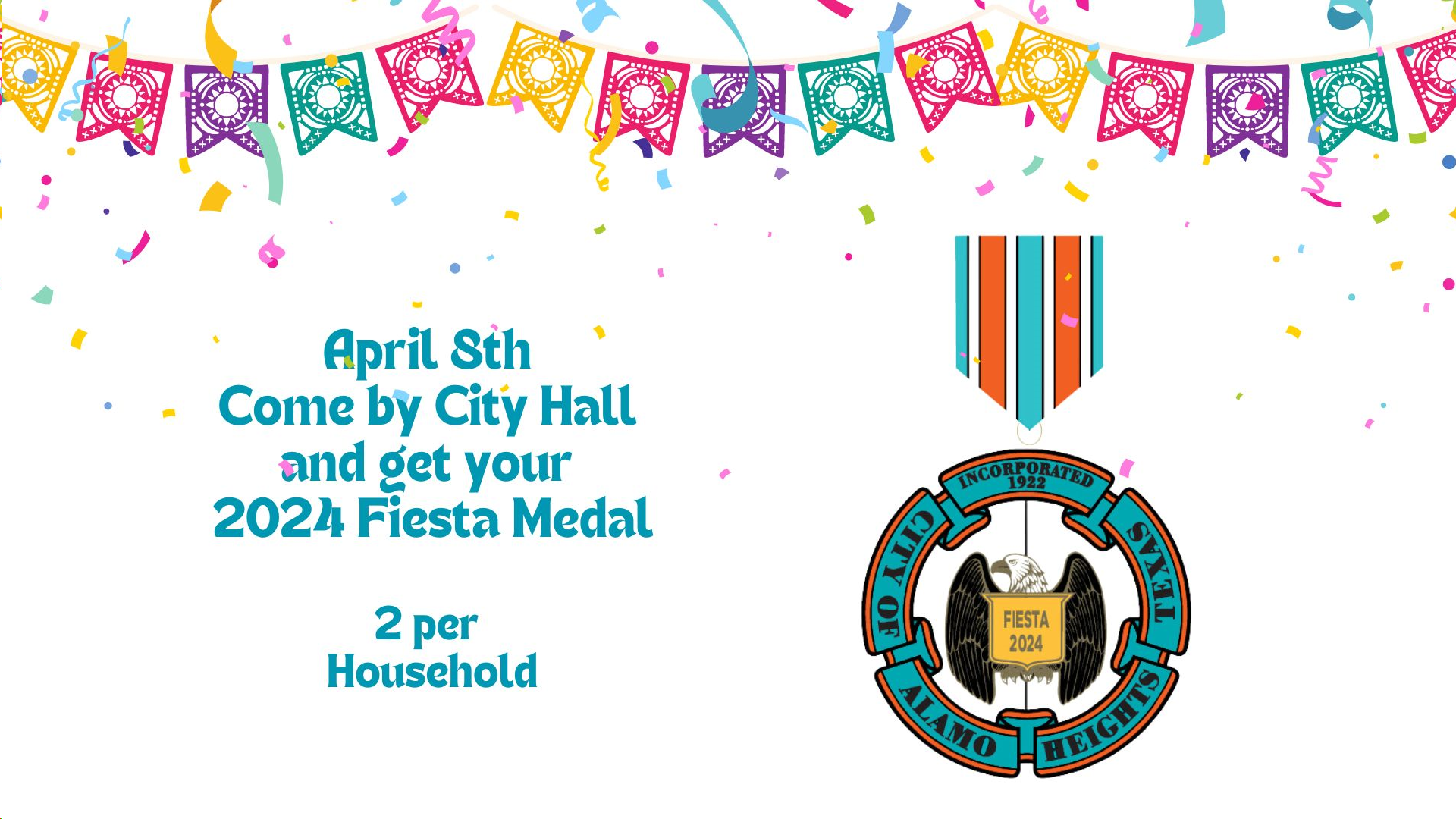 The 2024 Fiesta Medals are in! (City of Alamo Heights) — Nextdoor ...