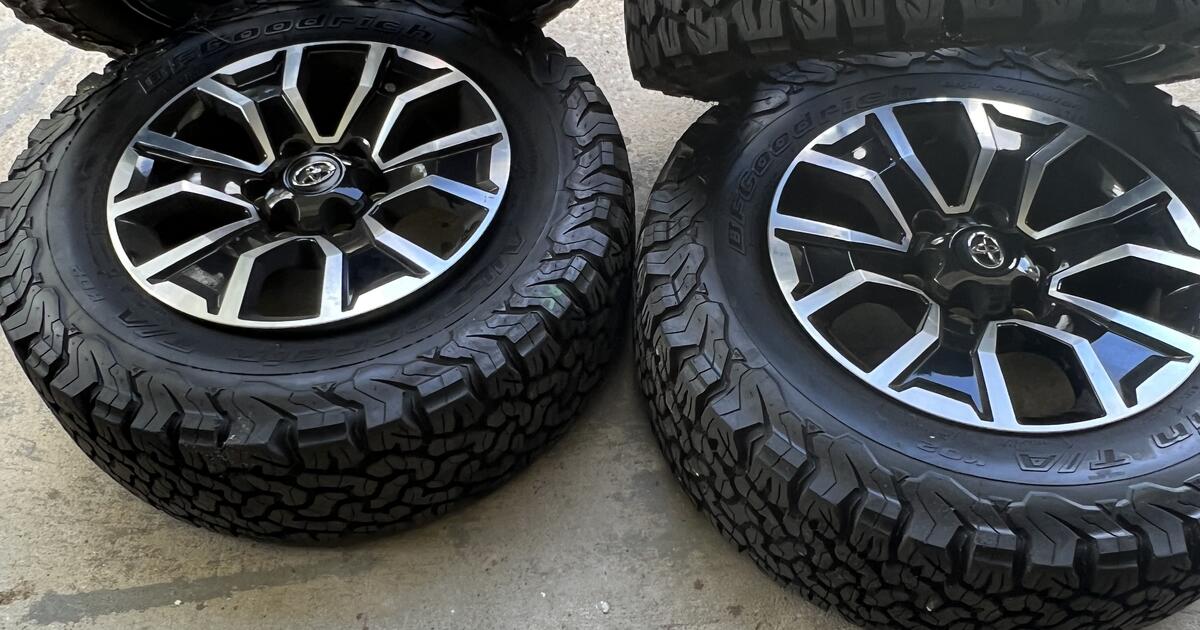 4 Tires BF Goodrich 12K miles for 500 in Tallahassee, FL For Sale