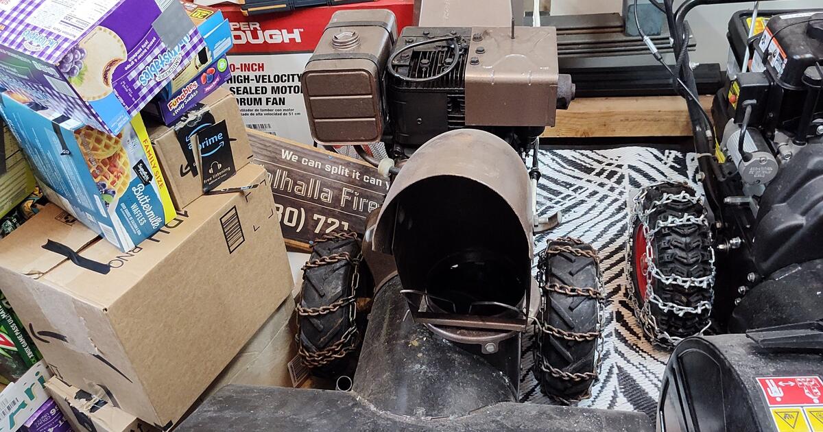 Montgomery Ward Dual Stage Snow Blower for 250 in South Lake Tahoe, CA For Sale & Free — Nextdoor