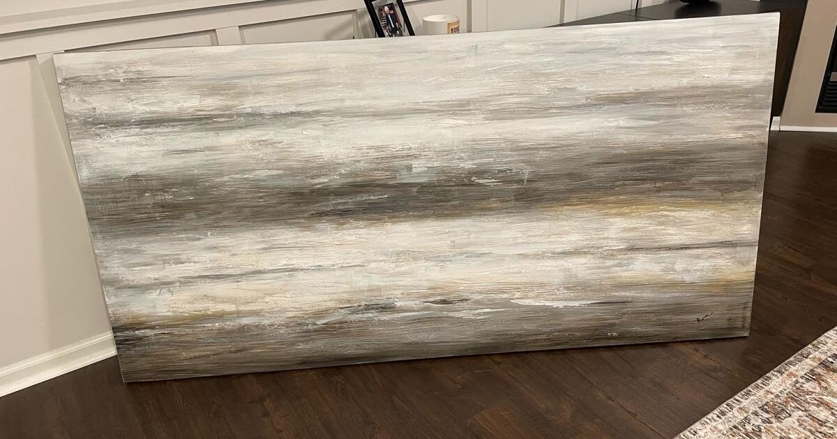 Very large rectangle canvas wall art for 100 in Omaha, NE For Sale