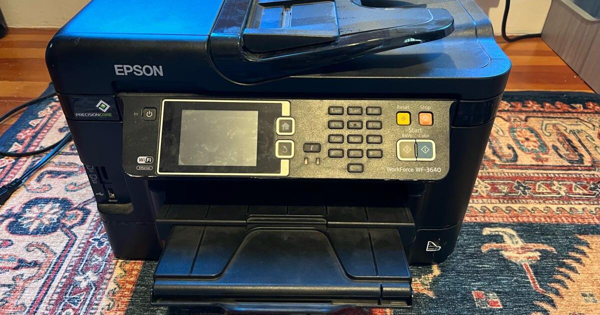 Printer (works but inconsistent) for Free in Berkeley, CA Finds