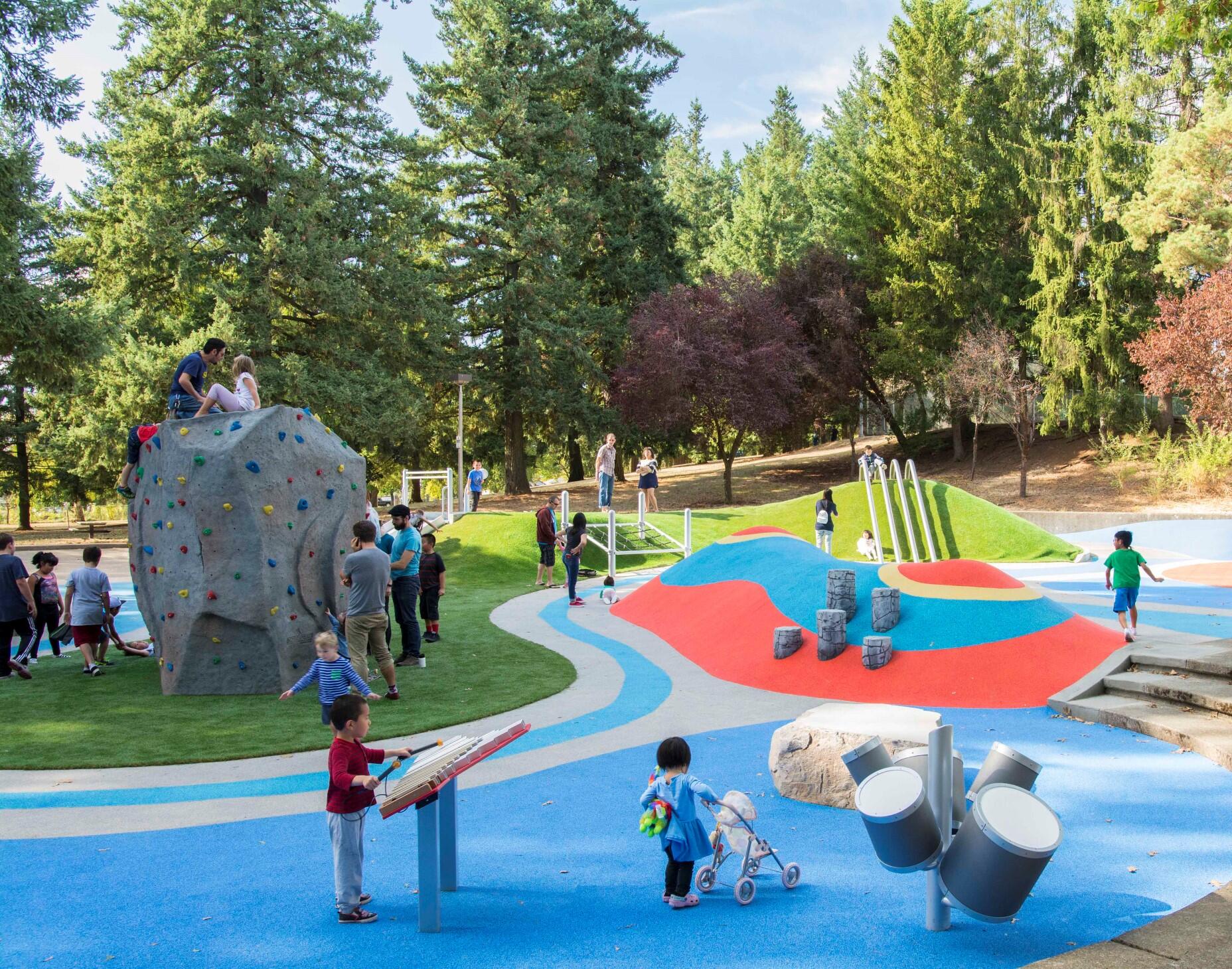 Lents Park Playground - Temporary Maintenance Closure (City Of Portland ...