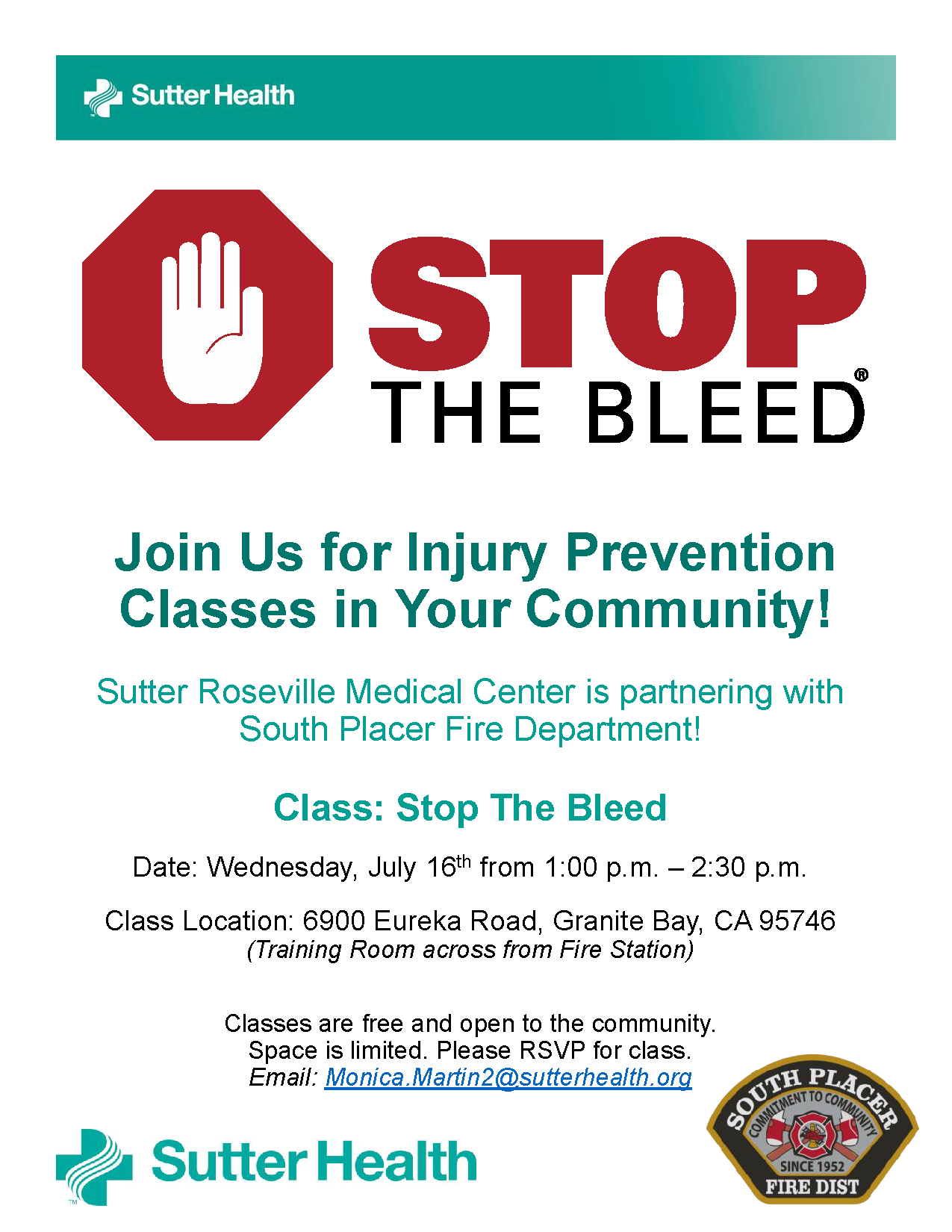 South Placer Fire District - 40 updates