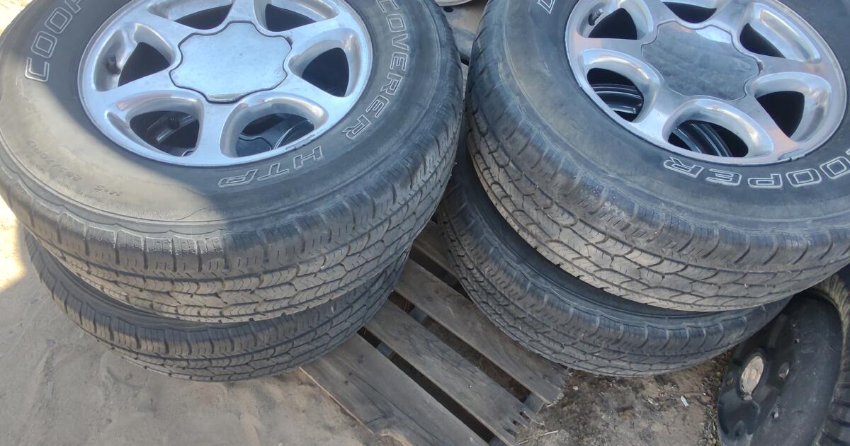 Set of 4 265/70R17 Tires 6 Spoke Rims for 600 in Albuquerque, NM For Sale & Free — Nextdoor