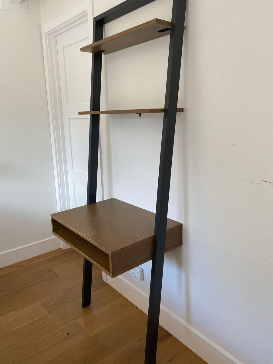 Ladder Shelf Wall Desk (28)