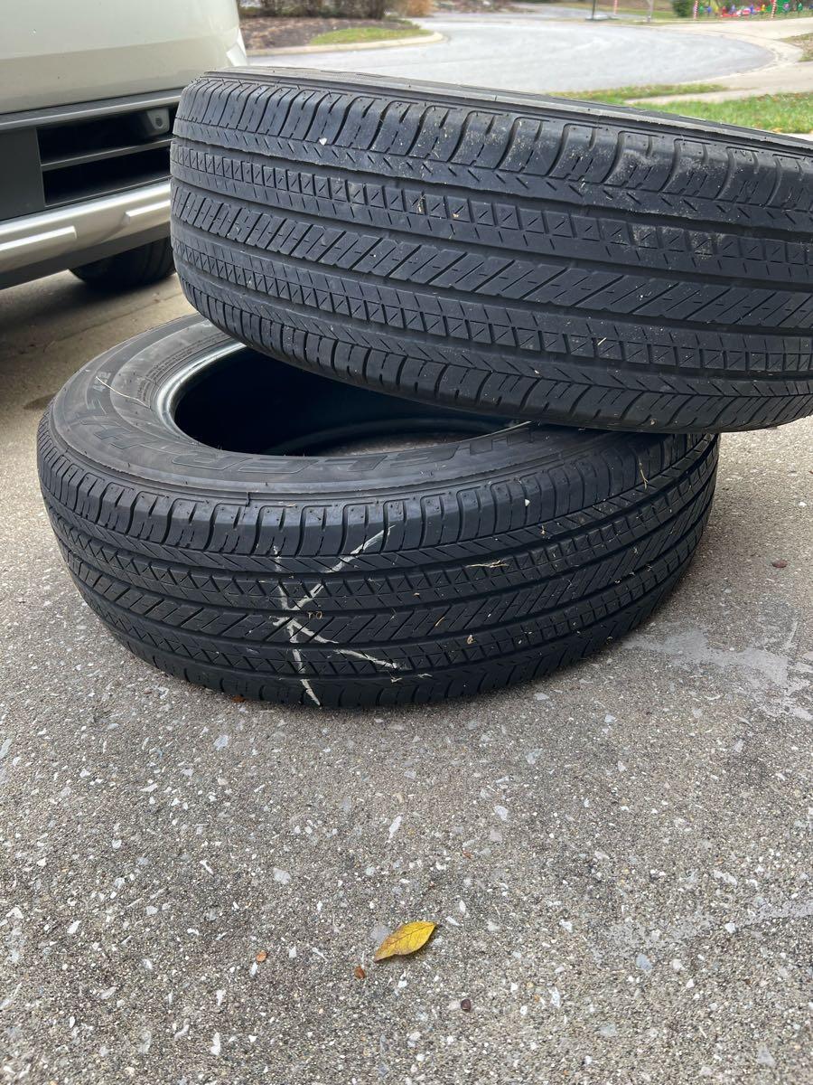 2 SUV Tires low mileage in Greenwood, IN For Sale & Free — Nextdoor