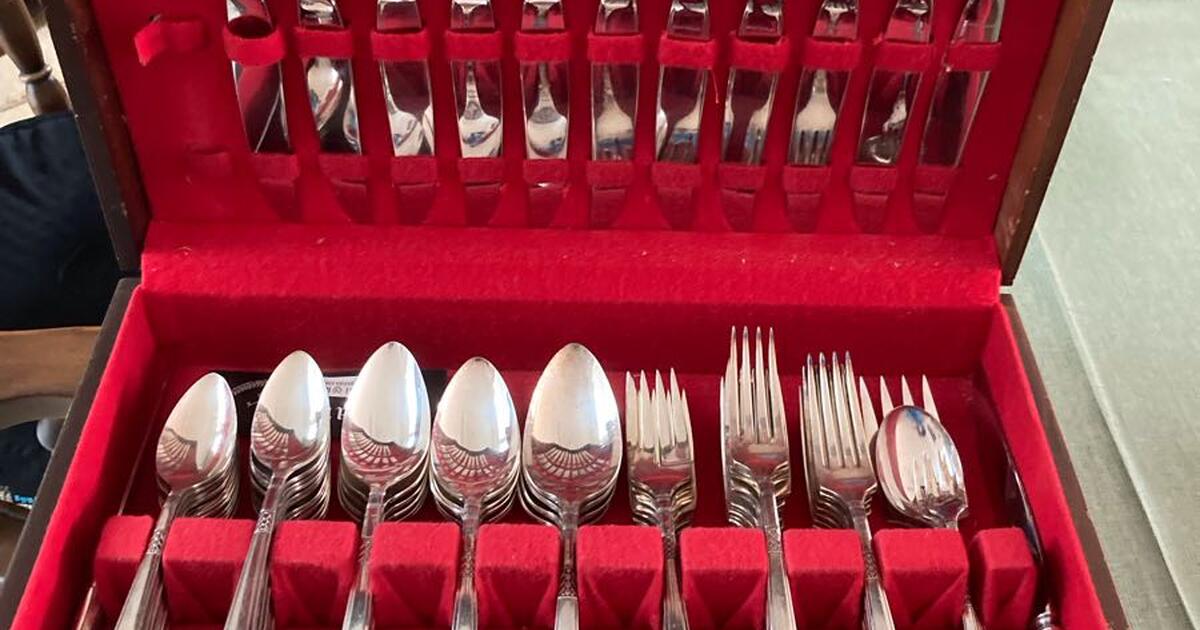 Silver Plated Flatware For 1200 In Buzzards Bay MA For Sale Free Silver plated flatware for 1200 in buzzards bay ma for sale free