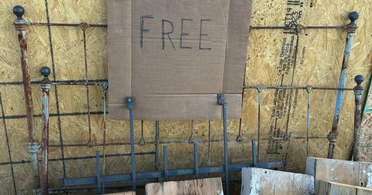 FREE items, including antique metal bed frame for Free in Littleton, CO For Sale & Free