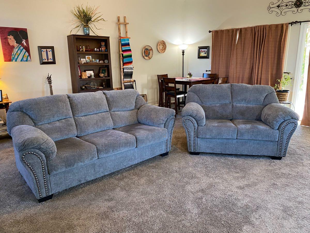 Ashley Sofa Loveseat For Free In Hughson CA For Sale Free   092599accc44d9a059c92661e142b2c5 